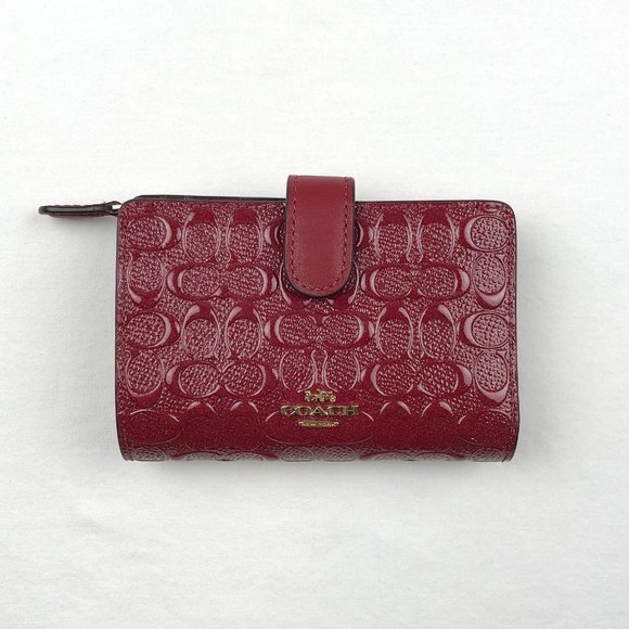 Coach Medium Corner Zip Wallet - Picture 2 of 9
